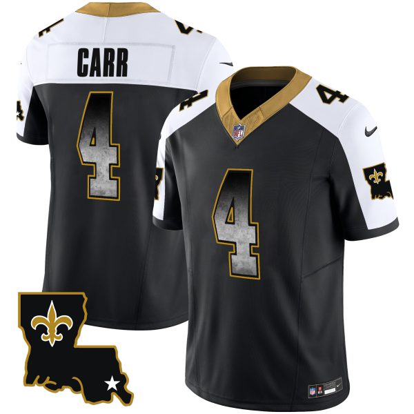 Men's Saints 1987 Legacy Arch Smoke Jersey - All Stitched - Image 4