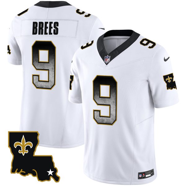 Men's Saints 1987 Legacy Arch Smoke Jersey - All Stitched - Image 14