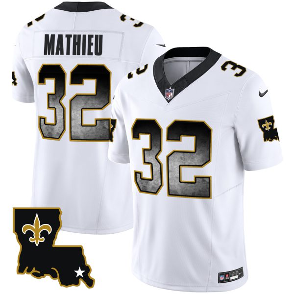 Men's Saints 1987 Legacy Arch Smoke Jersey - All Stitched - Image 18