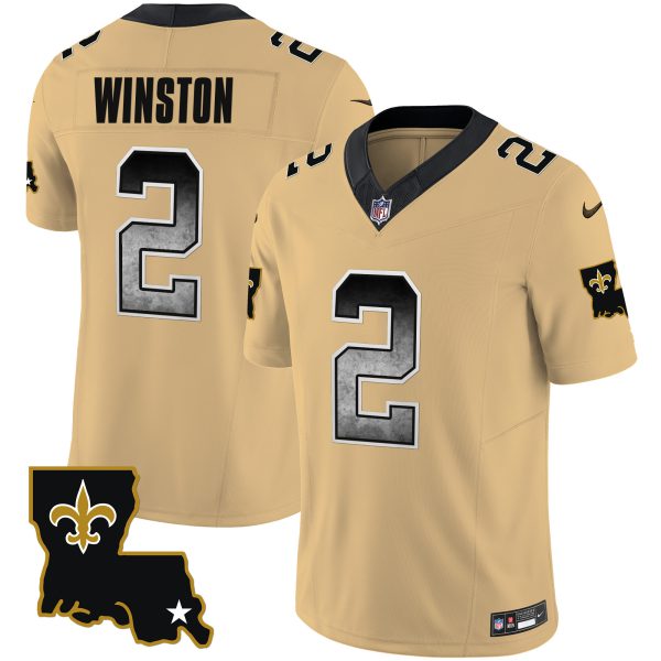Men's Saints 1987 Legacy Arch Smoke Jersey - All Stitched - Image 33
