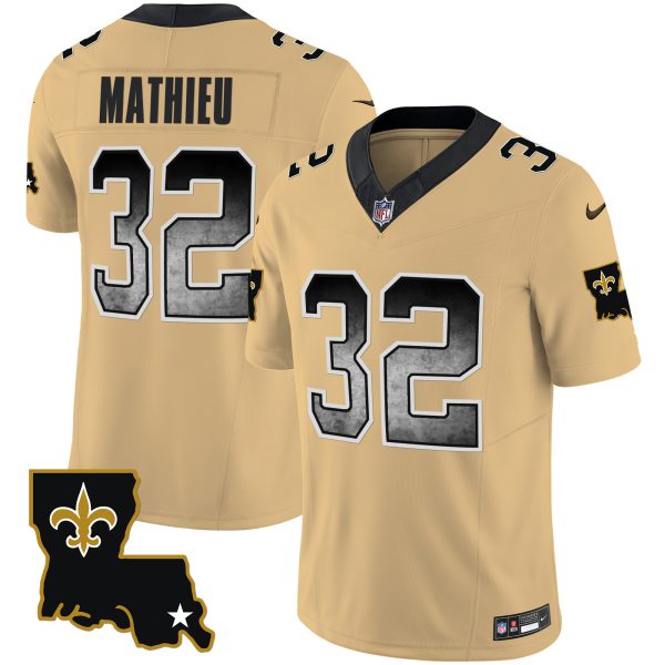Men's Saints 1987 Legacy Arch Smoke Jersey - All Stitched - Image 36