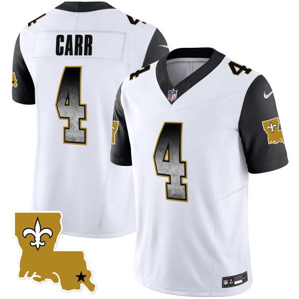 Men's Saints 1987 Legacy Arch Smoke Jersey - All Stitched - Image 49