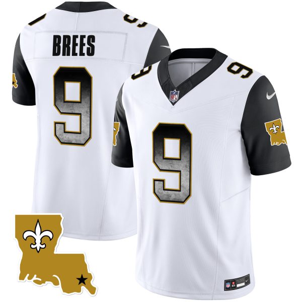 Men's Saints 1987 Legacy Arch Smoke Jersey - All Stitched - Image 50