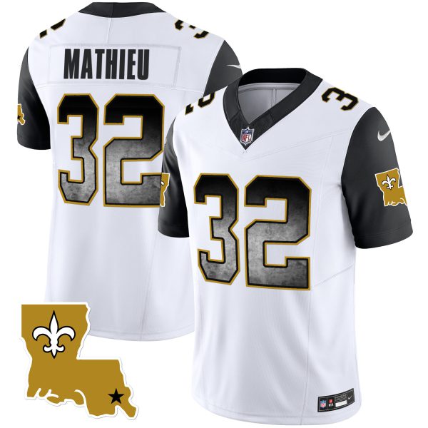 Men's Saints 1987 Legacy Arch Smoke Jersey - All Stitched - Image 54