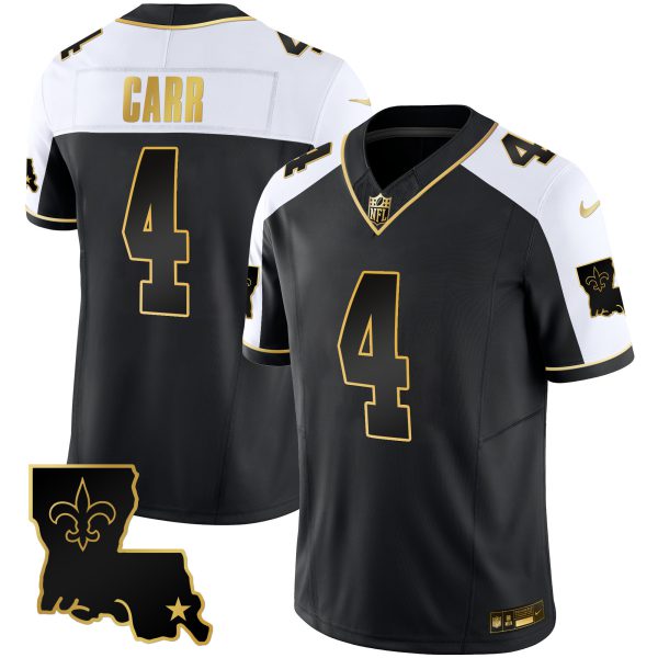 Men's Saints 1987 Legacy Gold Vapor Jersey - All Stitched - Image 5