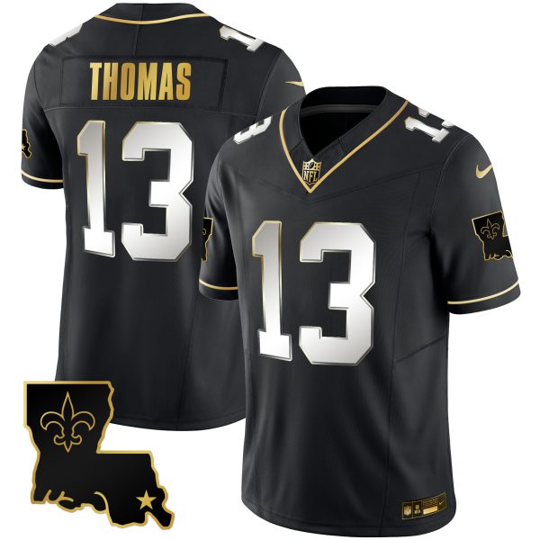 Men's Saints 1987 Legacy Gold Vapor Jersey - All Stitched - Image 18