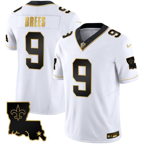 Men's Saints 1987 Legacy Gold Vapor Jersey - All Stitched - Image 36