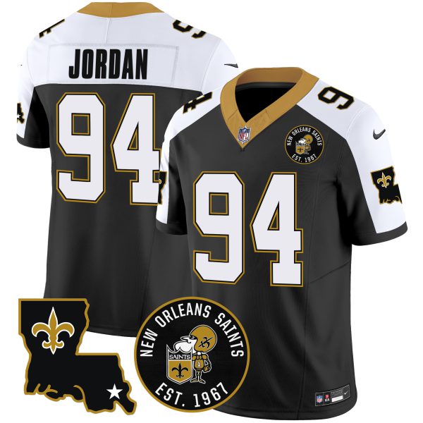 Men's Saints EST. 1967 Patch Vapor Jersey - All Stitched - Image 3