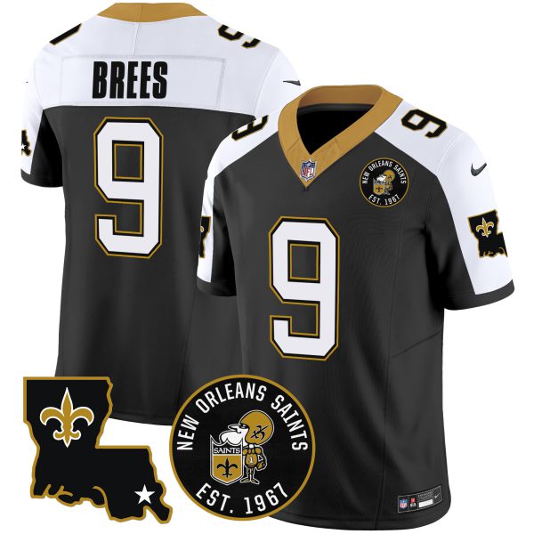 Men's Saints EST. 1967 Patch Vapor Jersey - All Stitched - Image 5