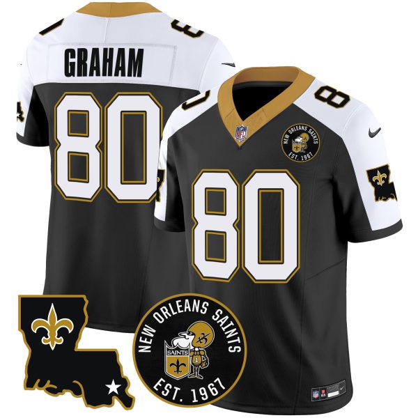 Men's Saints EST. 1967 Patch Vapor Jersey - All Stitched - Image 6