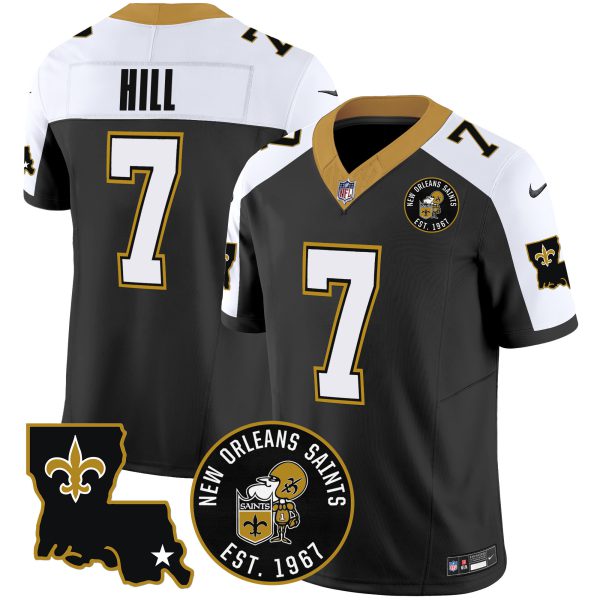 Men's Saints EST. 1967 Patch Vapor Jersey - All Stitched - Image 8