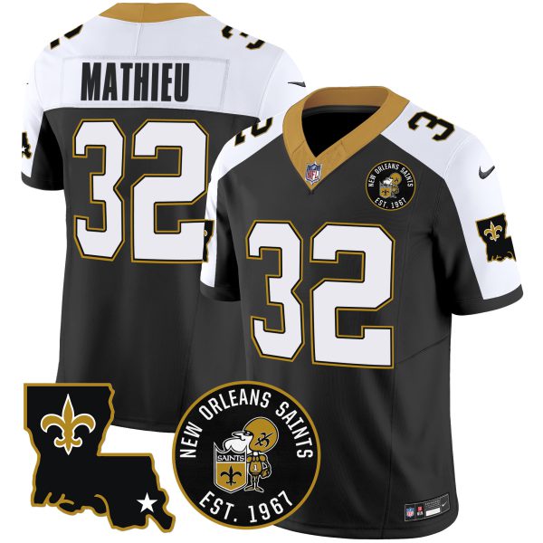 Men's Saints EST. 1967 Patch Vapor Jersey - All Stitched - Image 9