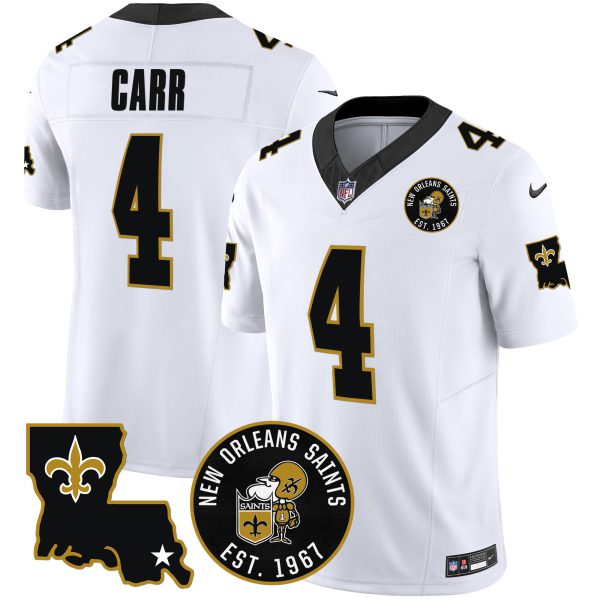 Men's Saints EST. 1967 Patch Vapor Jersey - All Stitched - Image 13