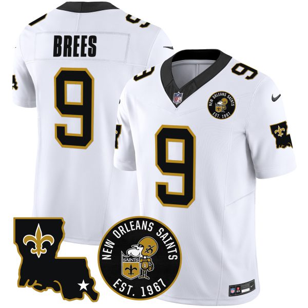 Men's Saints EST. 1967 Patch Vapor Jersey - All Stitched - Image 14