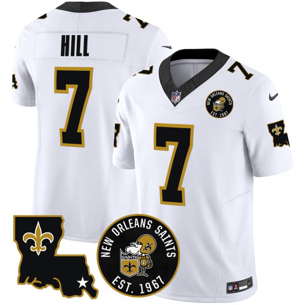 Men's Saints EST. 1967 Patch Vapor Jersey - All Stitched - Image 17