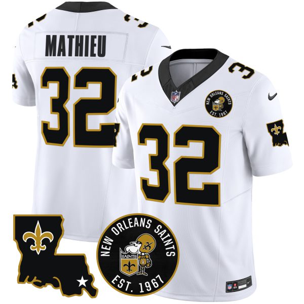 Men's Saints EST. 1967 Patch Vapor Jersey - All Stitched - Image 18