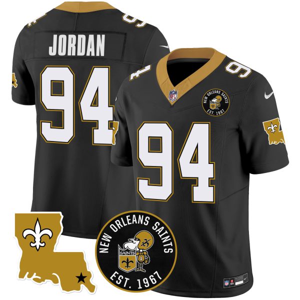 Men's Saints EST. 1967 Patch Vapor Jersey - All Stitched - Image 21