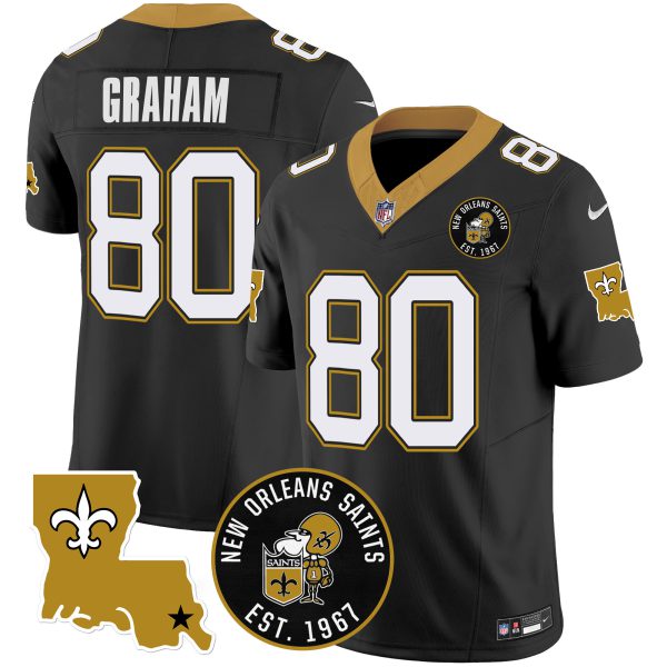 Men's Saints EST. 1967 Patch Vapor Jersey - All Stitched - Image 24