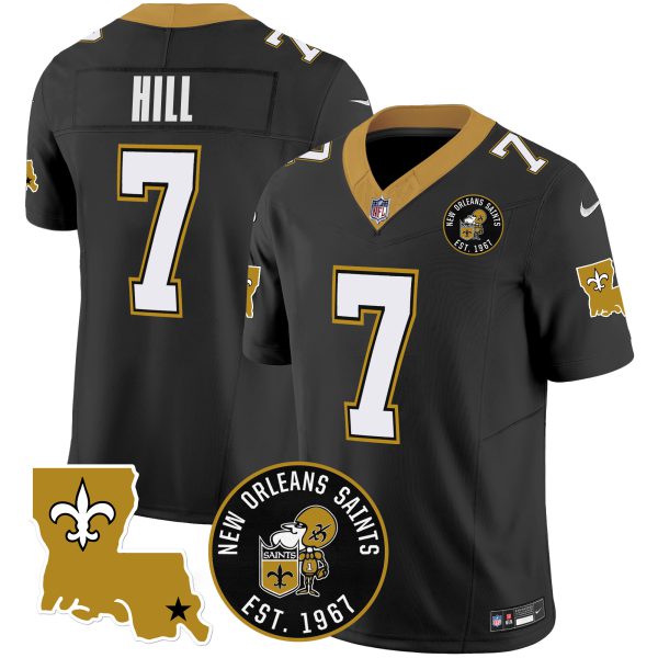 Men's Saints EST. 1967 Patch Vapor Jersey - All Stitched - Image 26