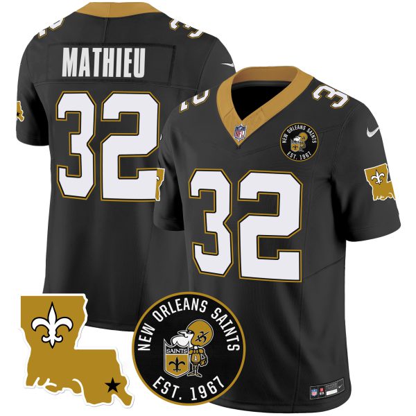 Men's Saints EST. 1967 Patch Vapor Jersey - All Stitched - Image 27