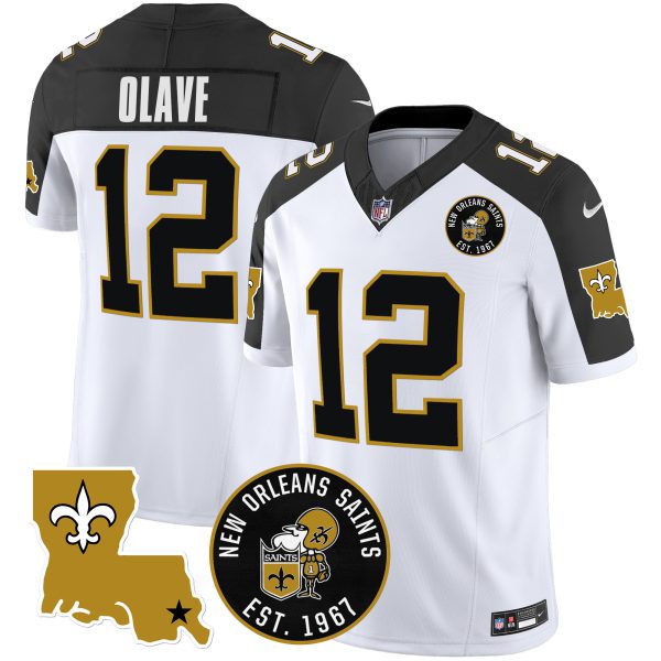 Men's Saints EST. 1967 Patch Vapor Jersey - All Stitched - Image 37