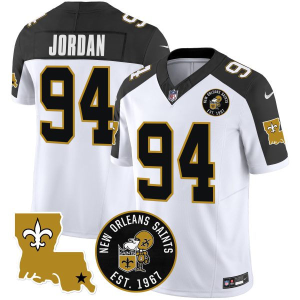 Men's Saints EST. 1967 Patch Vapor Jersey - All Stitched - Image 39