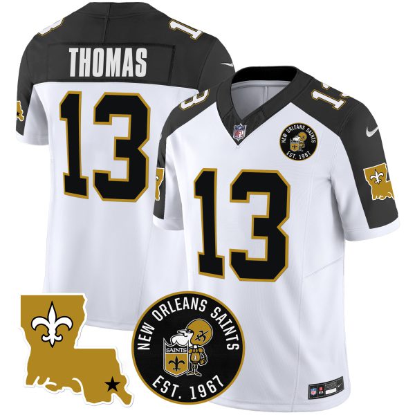 Men's Saints EST. 1967 Patch Vapor Jersey - All Stitched - Image 43