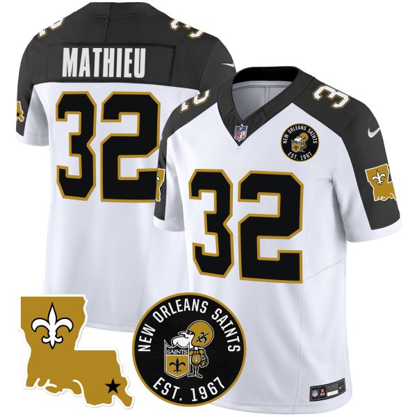 Men's Saints EST. 1967 Patch Vapor Jersey - All Stitched - Image 45