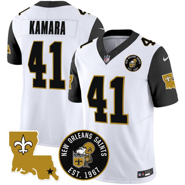 Men's Saints EST. 1967 Patch Vapor Jersey - All Stitched - Image 47