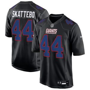 Cameron Skattebo #44 New York Giants Black Jersey - All Stitched