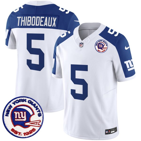 Giants 1925 Ptach Inverted Vapor Limited Jersey - All Stitched - Image 4