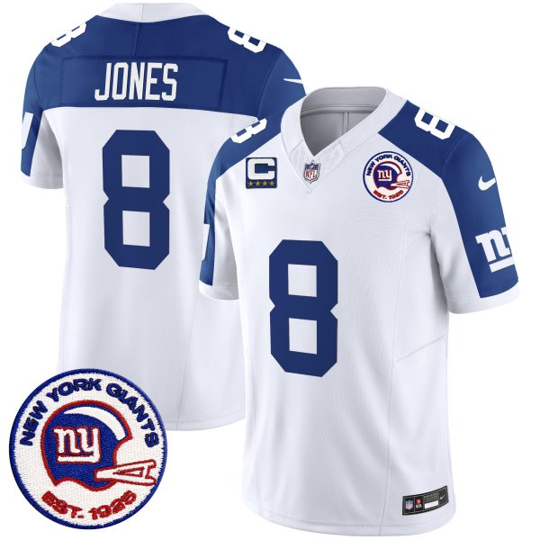 Giants 1925 Ptach Inverted Vapor Limited Jersey - All Stitched