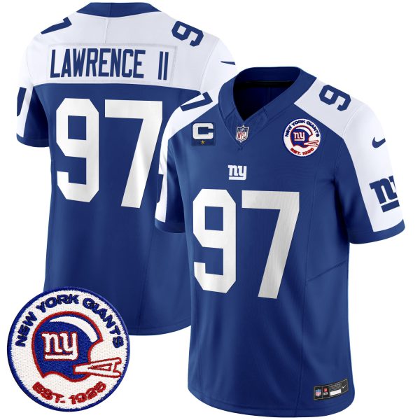 Men's Giants Est 1925 Patch Vapor Limited Jersey - All Stitched - Image 11
