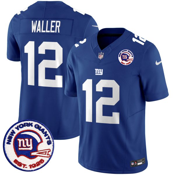 Men's Giants Est 1925 Patch Vapor Limited Jersey - All Stitched - Image 15