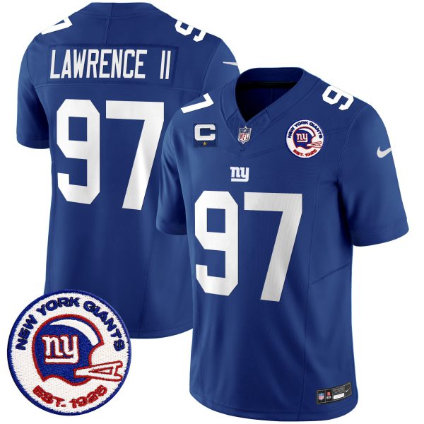 Men's Giants Est 1925 Patch Vapor Limited Jersey - All Stitched - Image 17