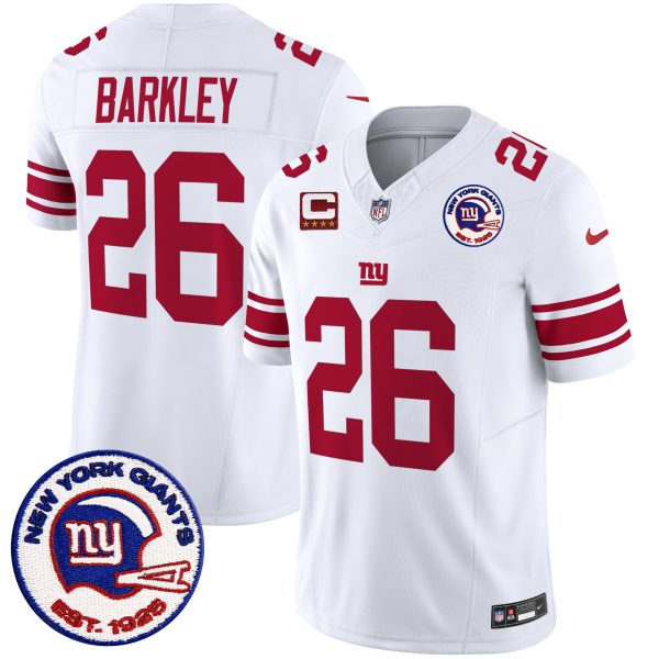 Men's Giants Est 1925 Patch Vapor Limited Jersey - All Stitched - Image 20