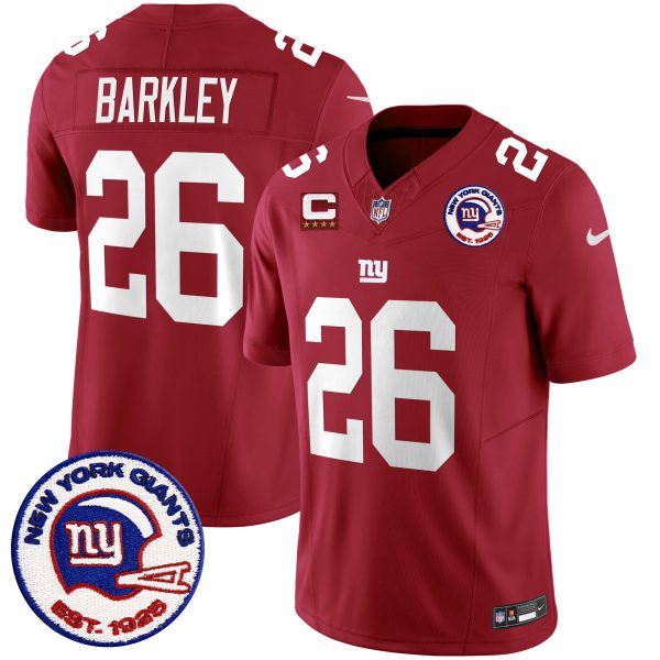 Men's Giants Est 1925 Patch Vapor Limited Jersey - All Stitched - Image 26
