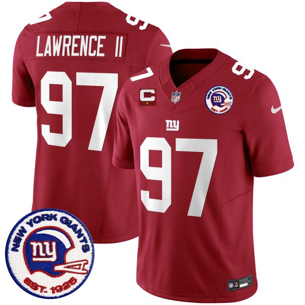 Men's Giants Est 1925 Patch Vapor Limited Jersey - All Stitched - Image 29
