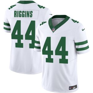 RIGGINS #44 New York Jets White Jersey - All Stitched