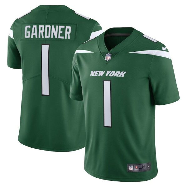 Sauce Gardner New York Jets Jersey - All Stitched - Image 3