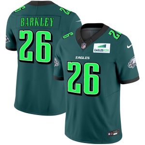 Saquon Barkley #26 Philadelphia Eagles Practice 2024 Jersey - All Stitched