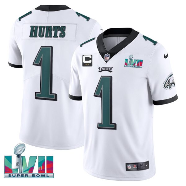 Youth's Eagles Super Bowl Patch Vapor Jersey - All Stitched - Image 19