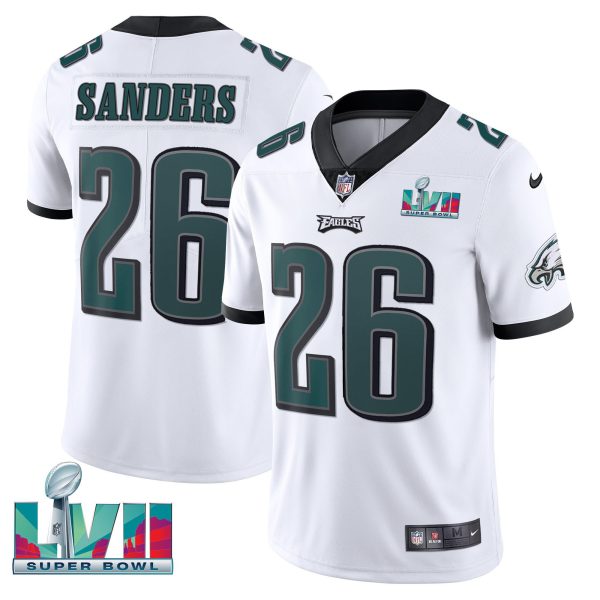 Youth's Eagles Super Bowl Patch Vapor Jersey - All Stitched - Image 27