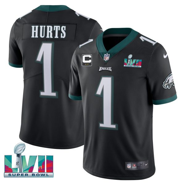 Youth's Eagles Super Bowl Patch Vapor Jersey - All Stitched - Image 28