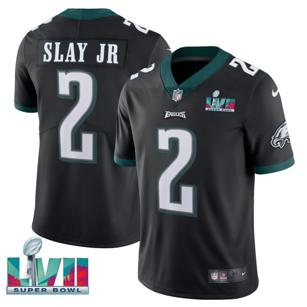 Youth's Eagles Super Bowl Patch Vapor Jersey - All Stitched - Image 35