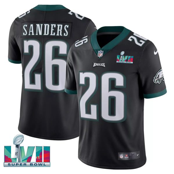 Youth's Eagles Super Bowl Patch Vapor Jersey - All Stitched - Image 36