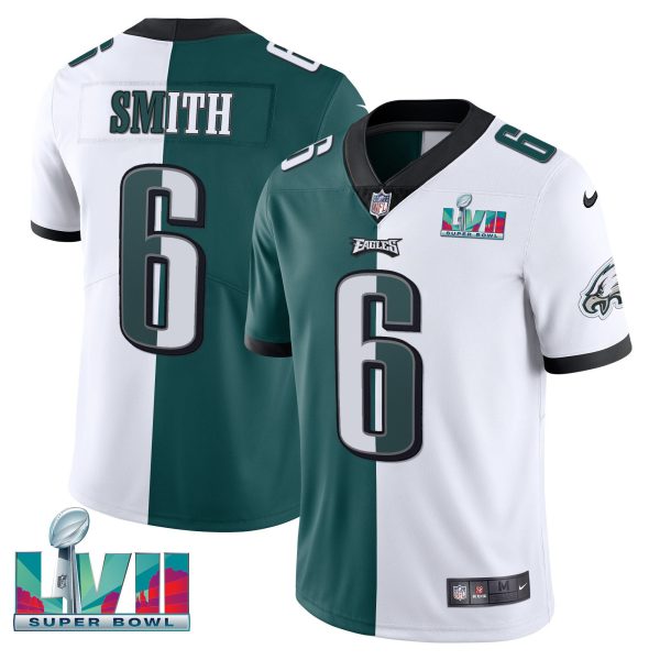 Youth's Eagles Super Bowl Patch Vapor Jersey - All Stitched - Image 38