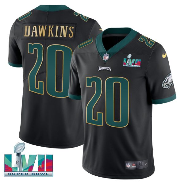 Youth's Eagles Super Bowl Patch Vapor Jersey - All Stitched - Image 50