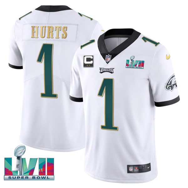 Youth's Eagles Super Bowl Patch Vapor Jersey - All Stitched - Image 55