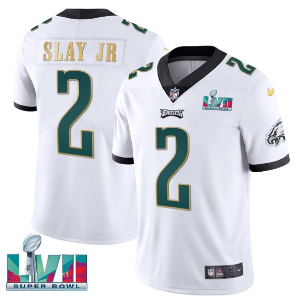 Youth's Eagles Super Bowl Patch Vapor Jersey - All Stitched - Image 62